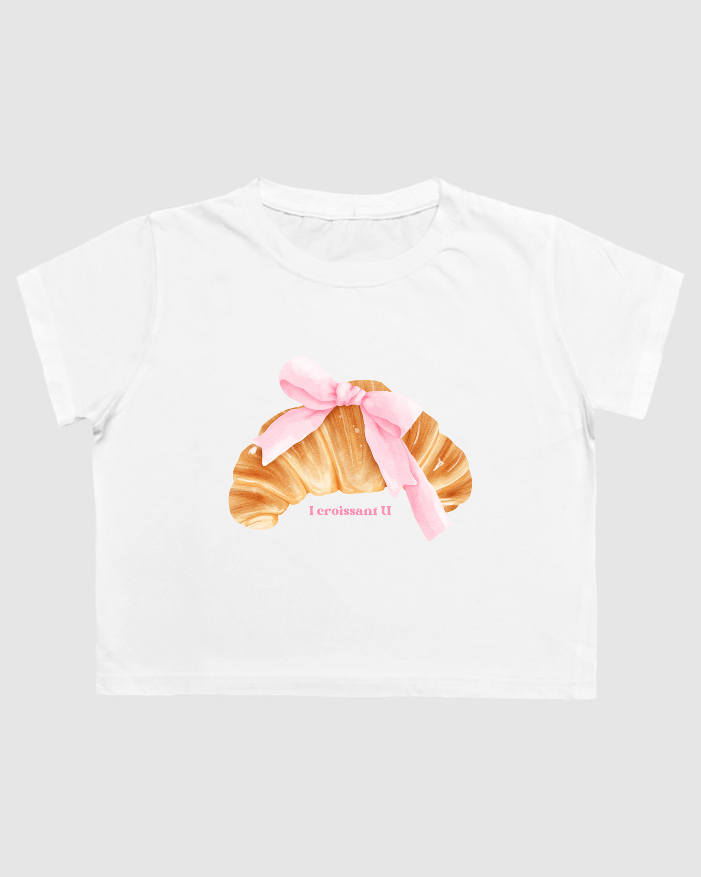 Croissant crop top