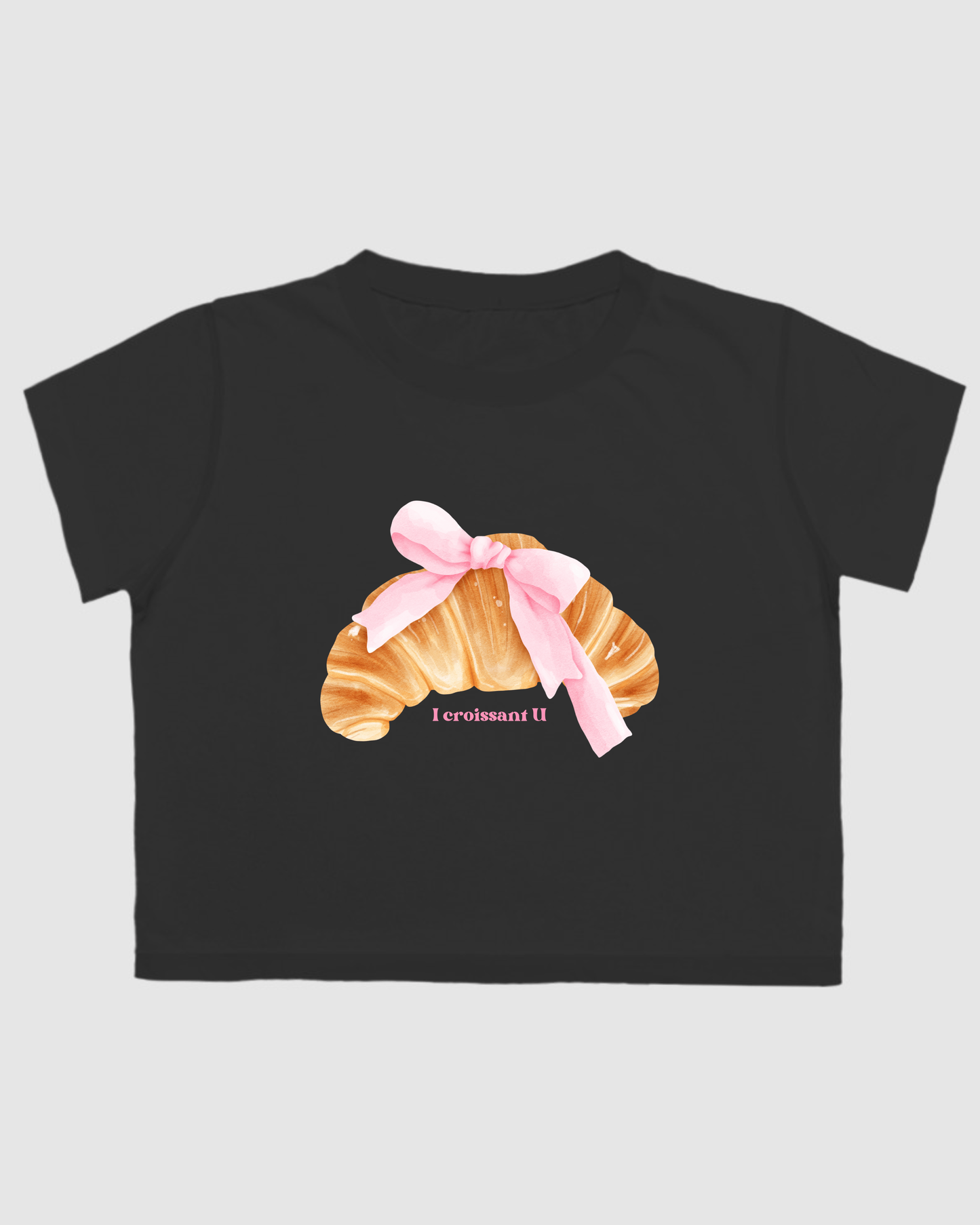 Croissant crop top