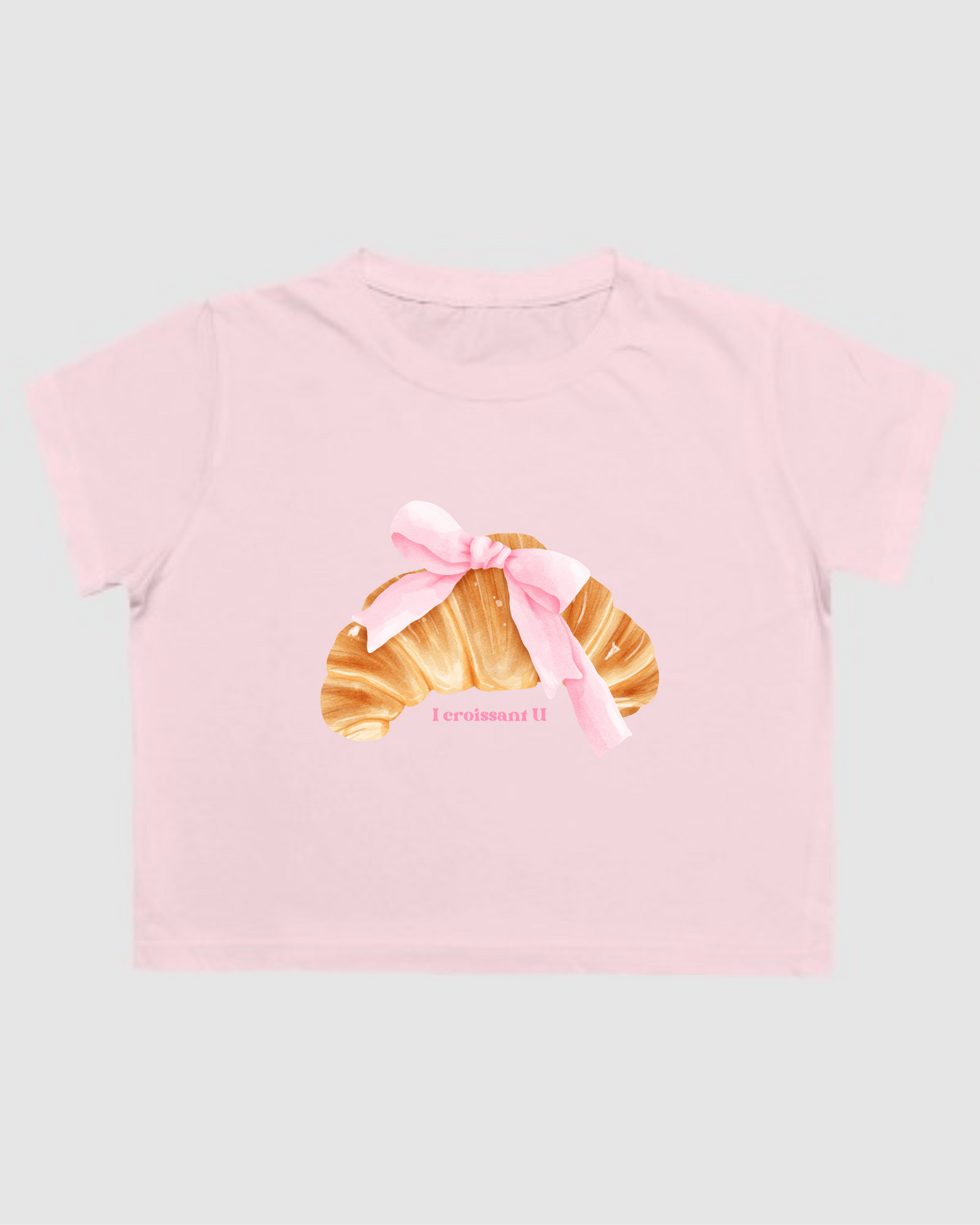 Croissant crop top