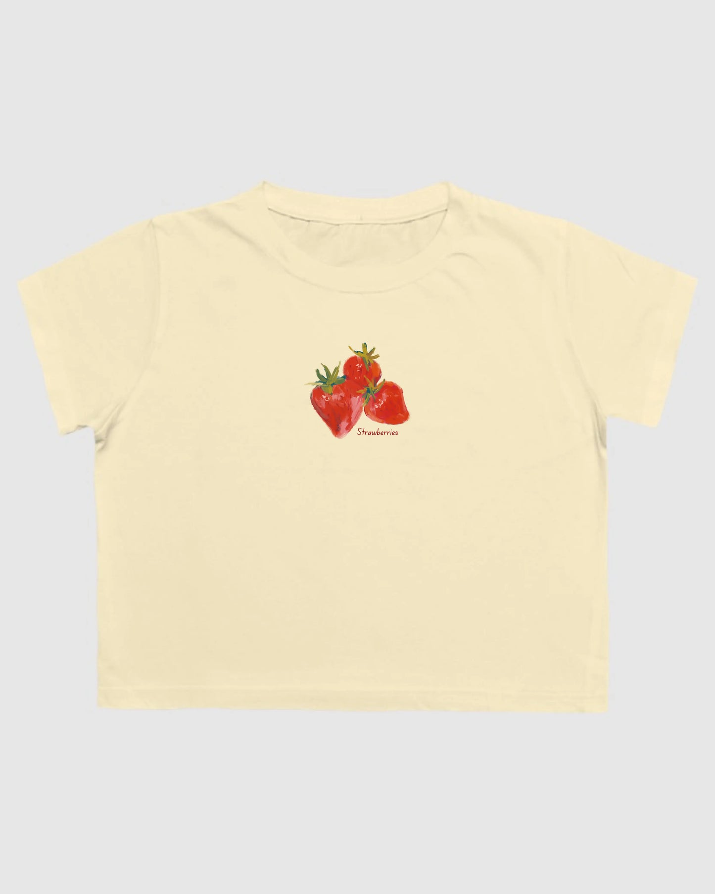 Strawberry Crop Top Heart Utopia