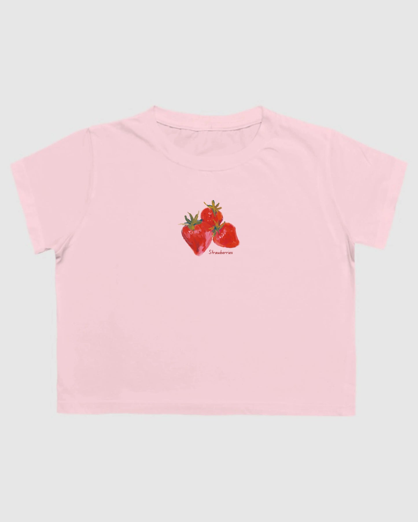 Strawberry Crop Top Heart Utopia