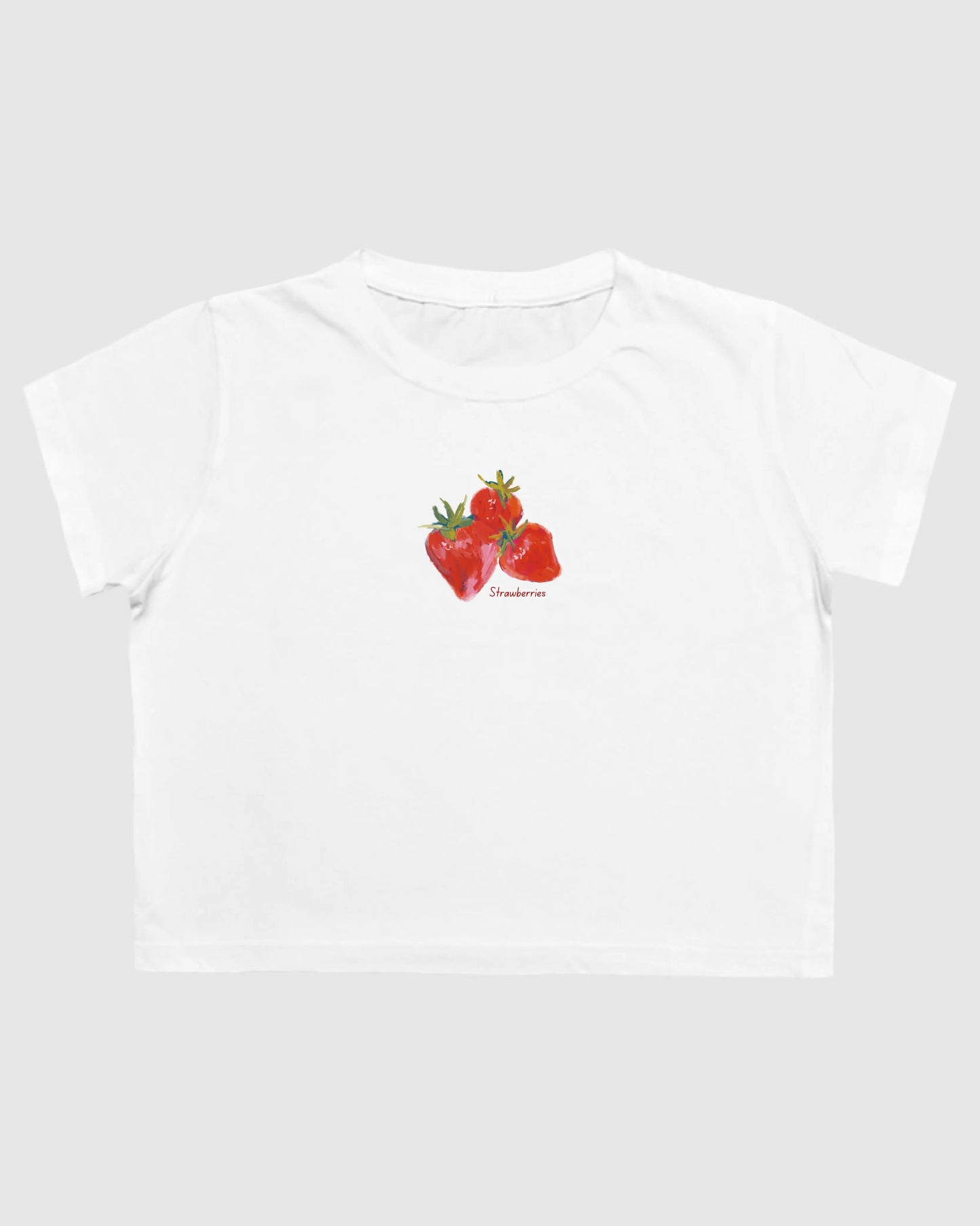 Strawberry Crop Top Heart Utopia