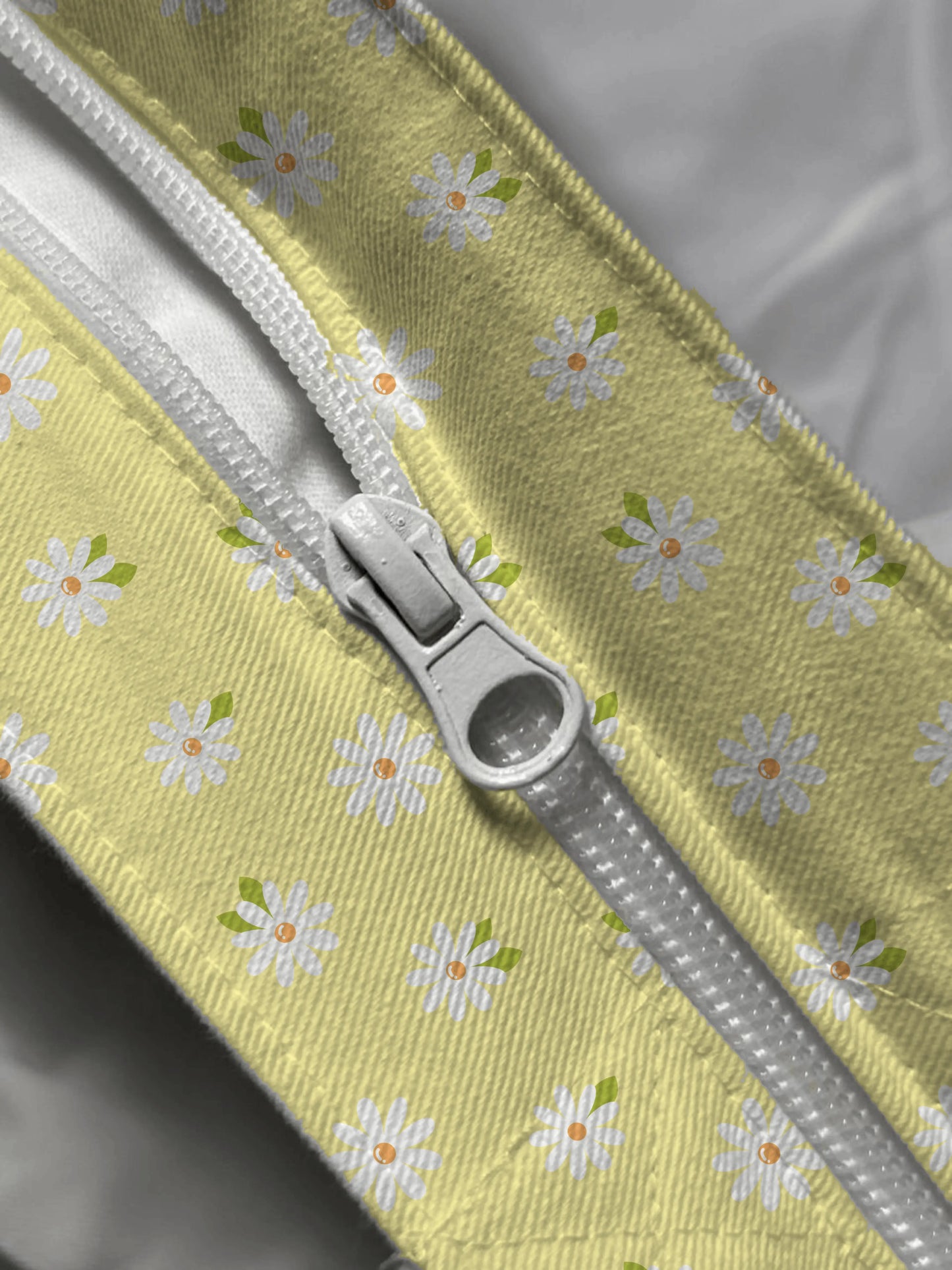 White Floral Yellow Full Print Tote Bag Heart Utopia Full Print Tote Bag Full Print Tote Bag