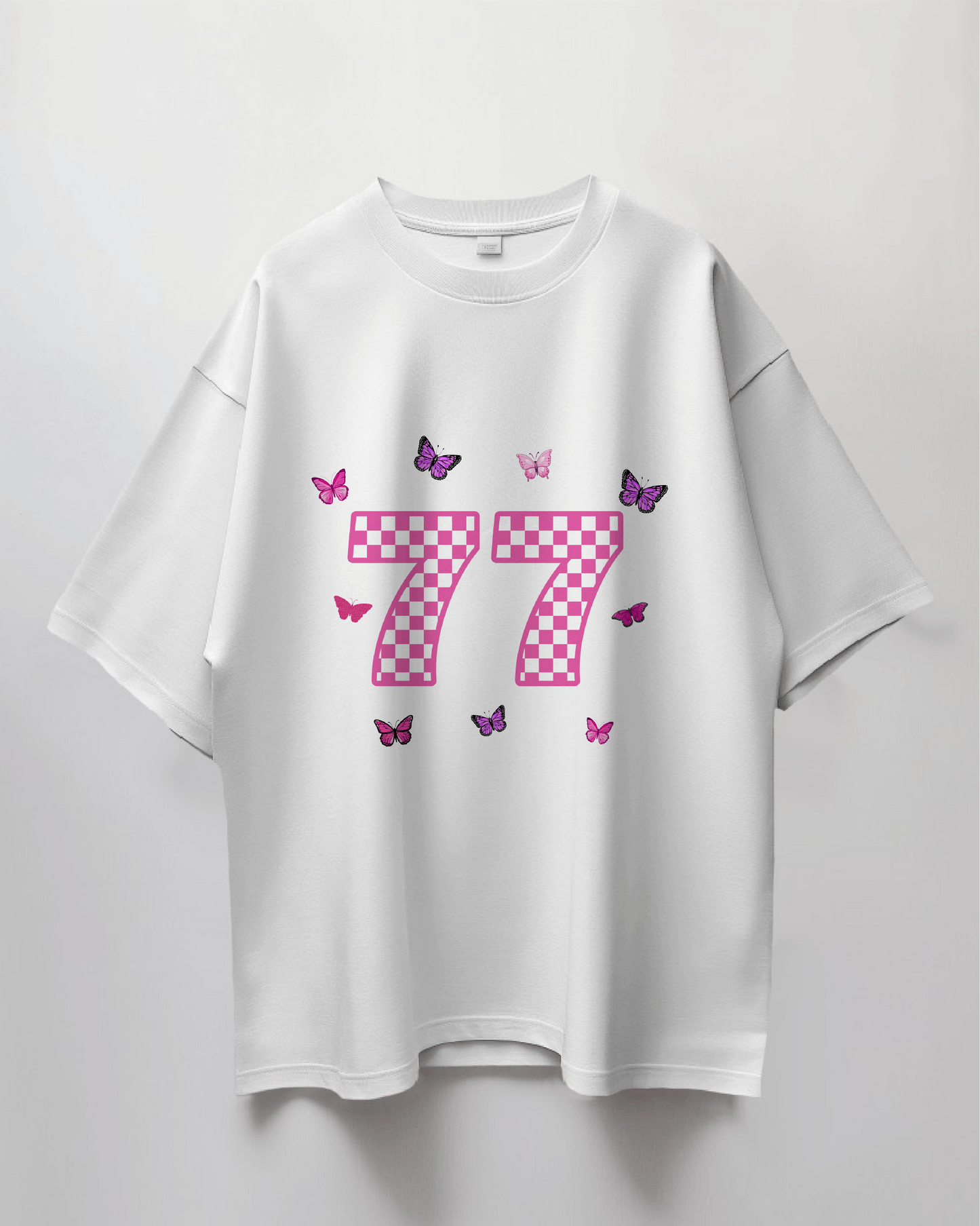 77 Jersey thick Oversized T-shirt