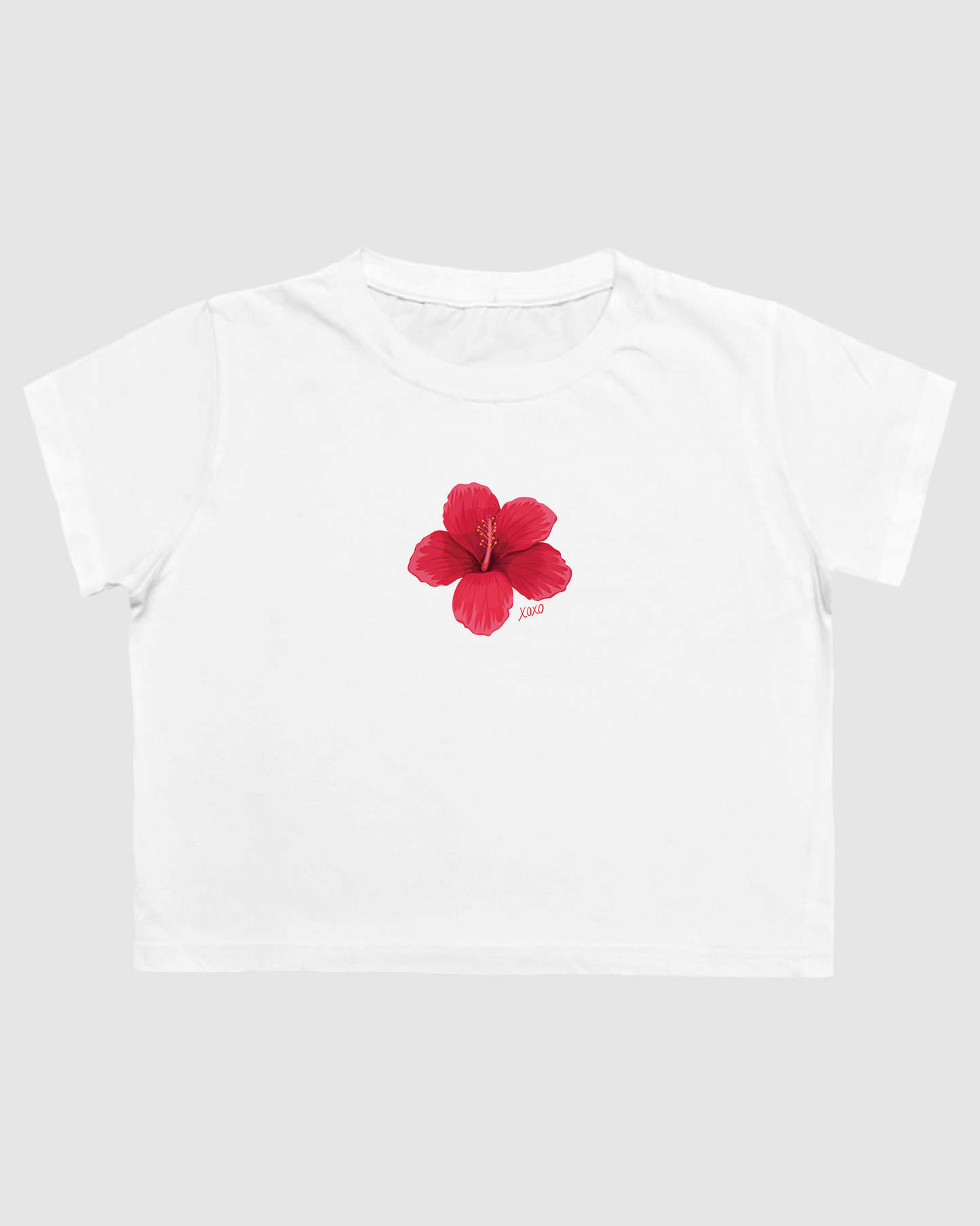 Hibiscus Crop top