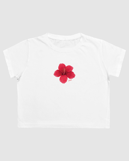 Hibiscus Crop top