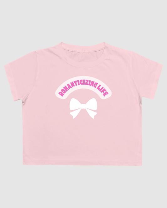 Romanticizing life Crop top