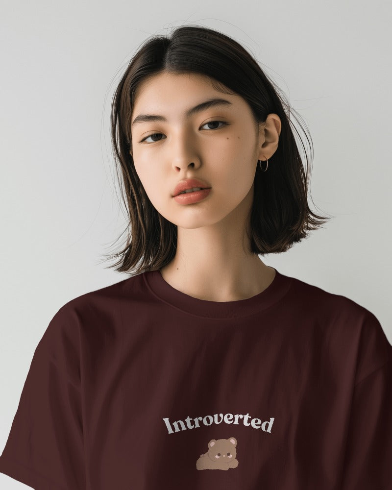 Introverted Thick Oversized T-shirt