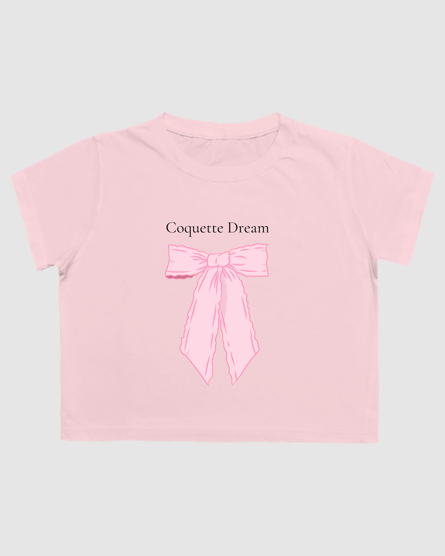 Coquette Dream Bow Crop top