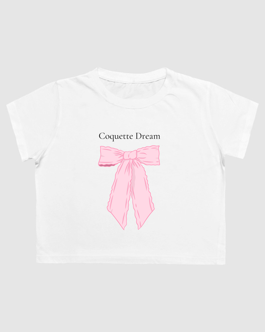 Coquette Dream Bow Crop top