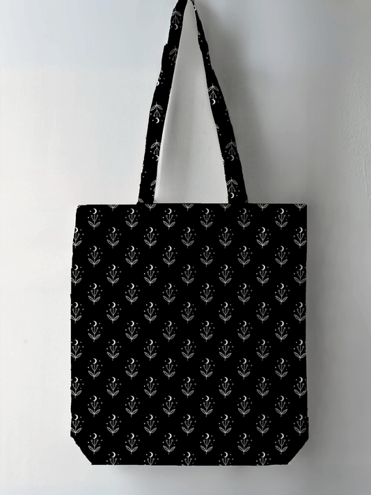 Ethnic black Full print Tote bag