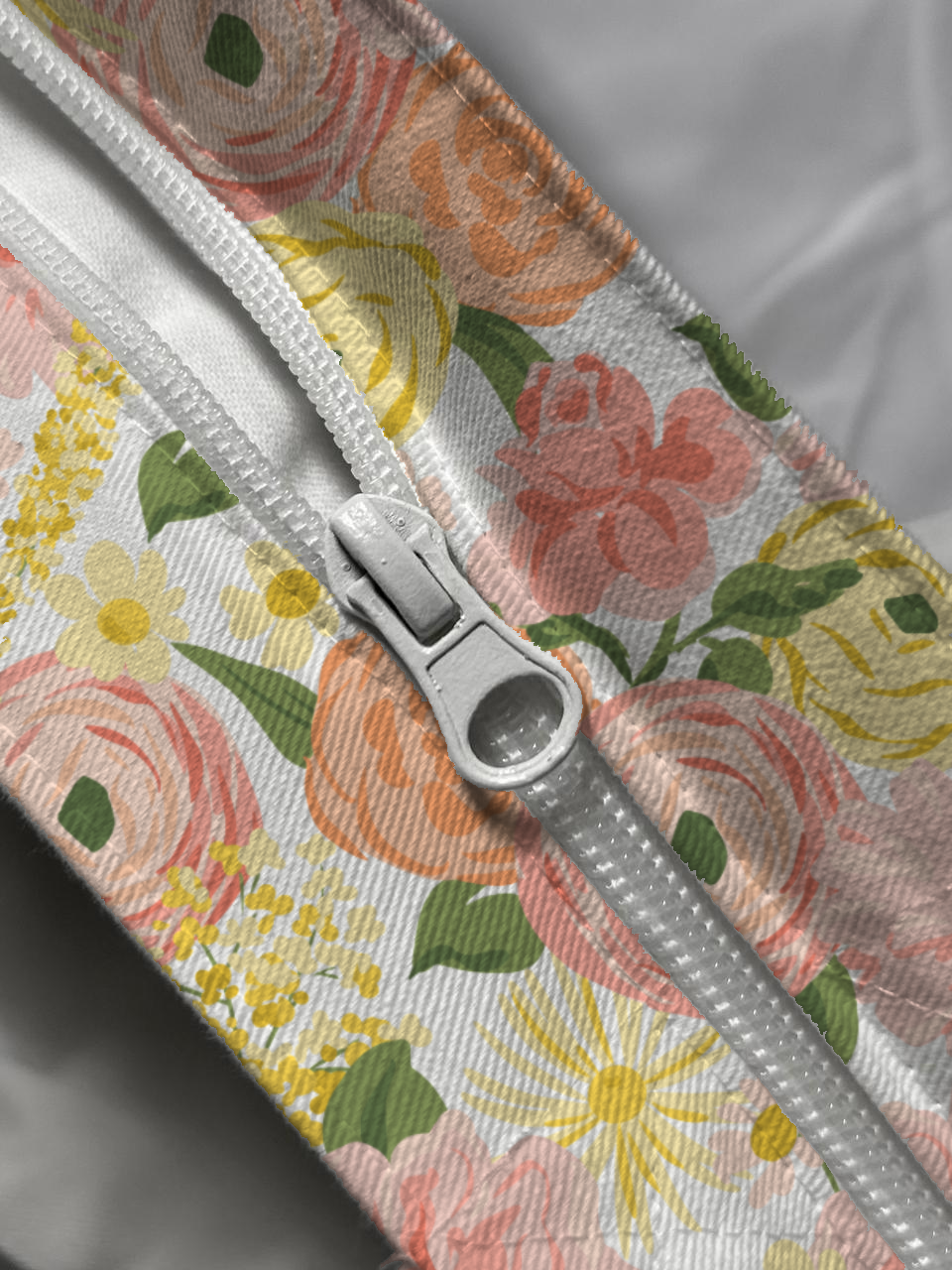 Floral Full Print Tote Bag