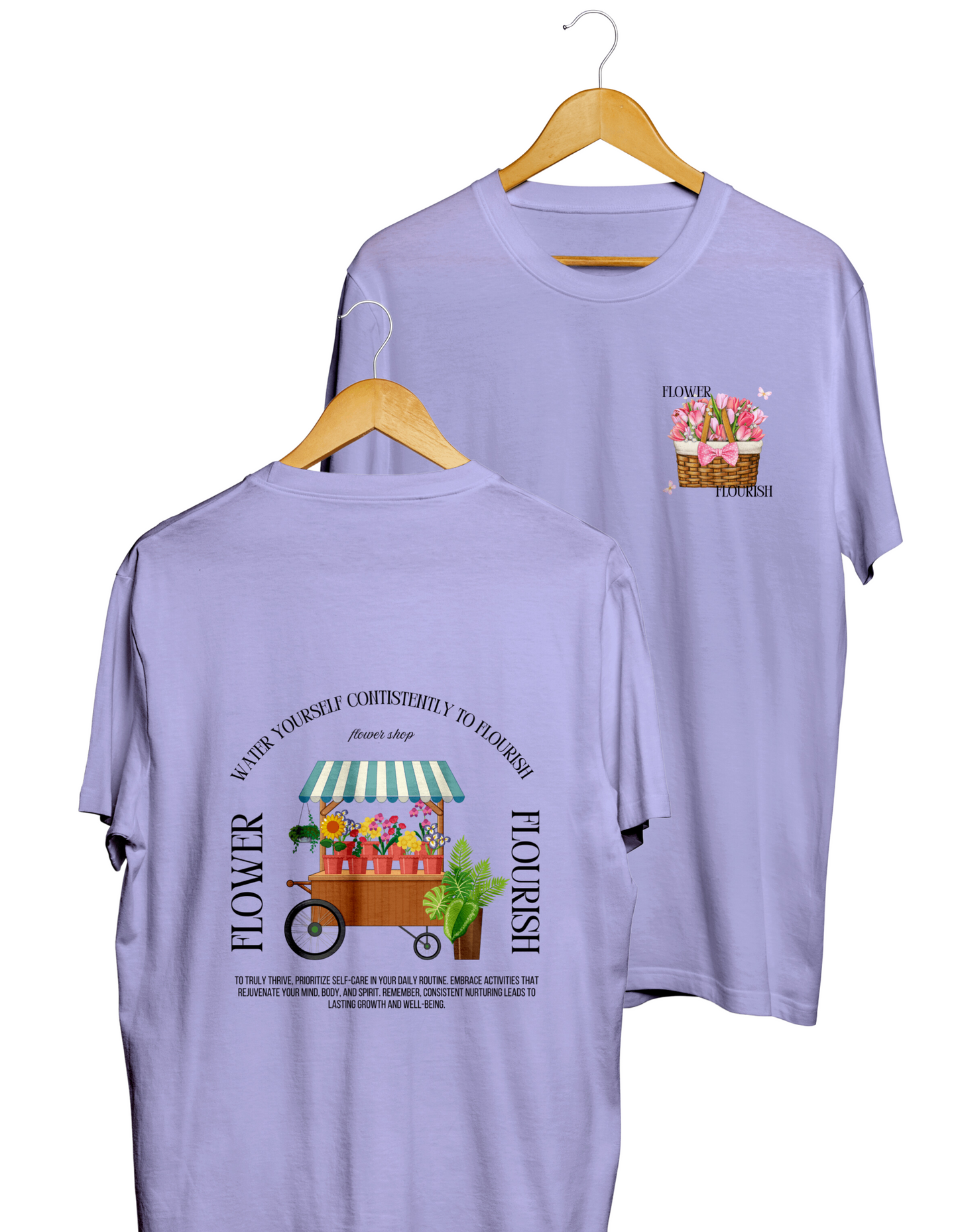 Flower shop Thick Oversized T-shirt