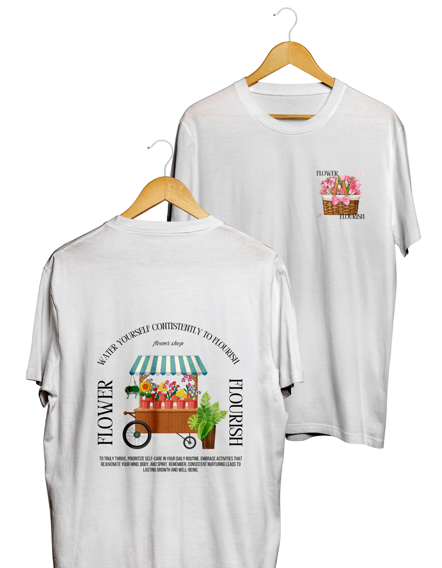 Flower shop Thick Oversized T-shirt