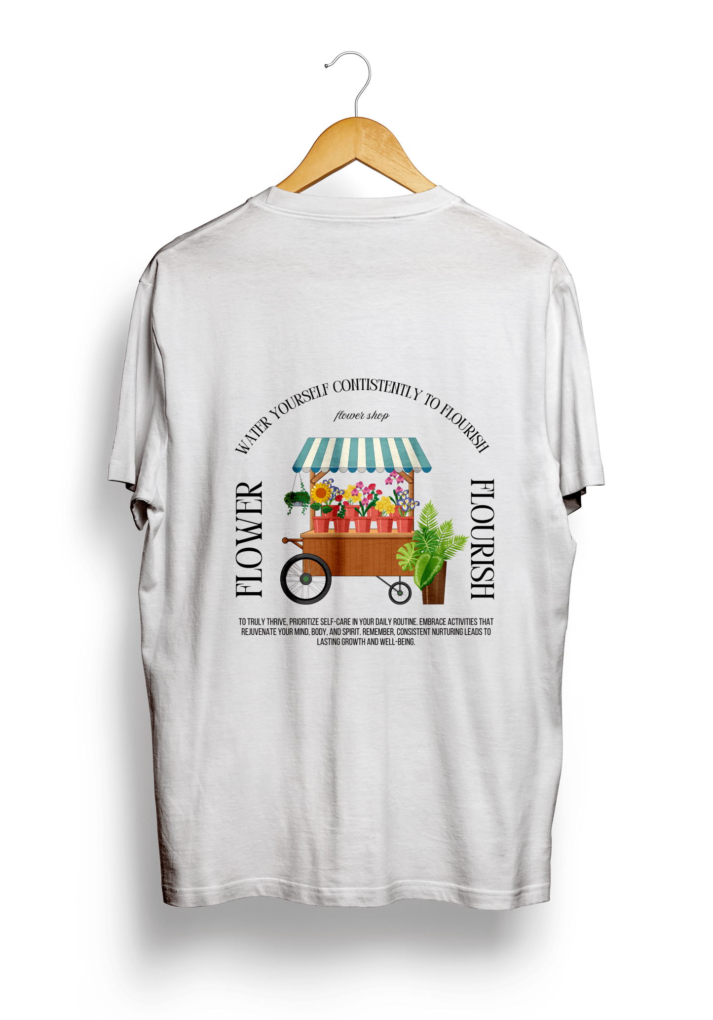 Flower shop Thick Oversized T-shirt