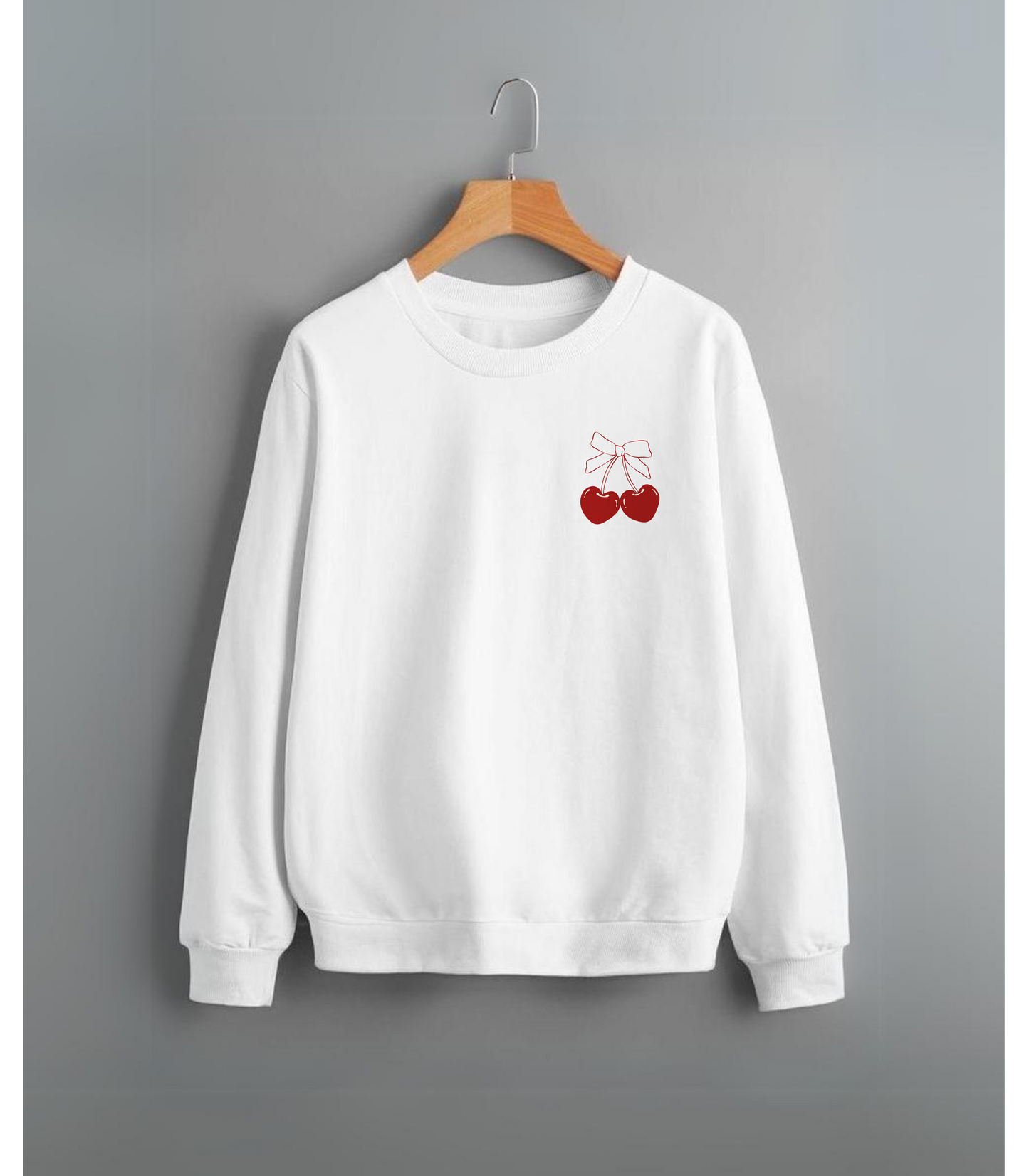 Heart Cherry Sweatshirt