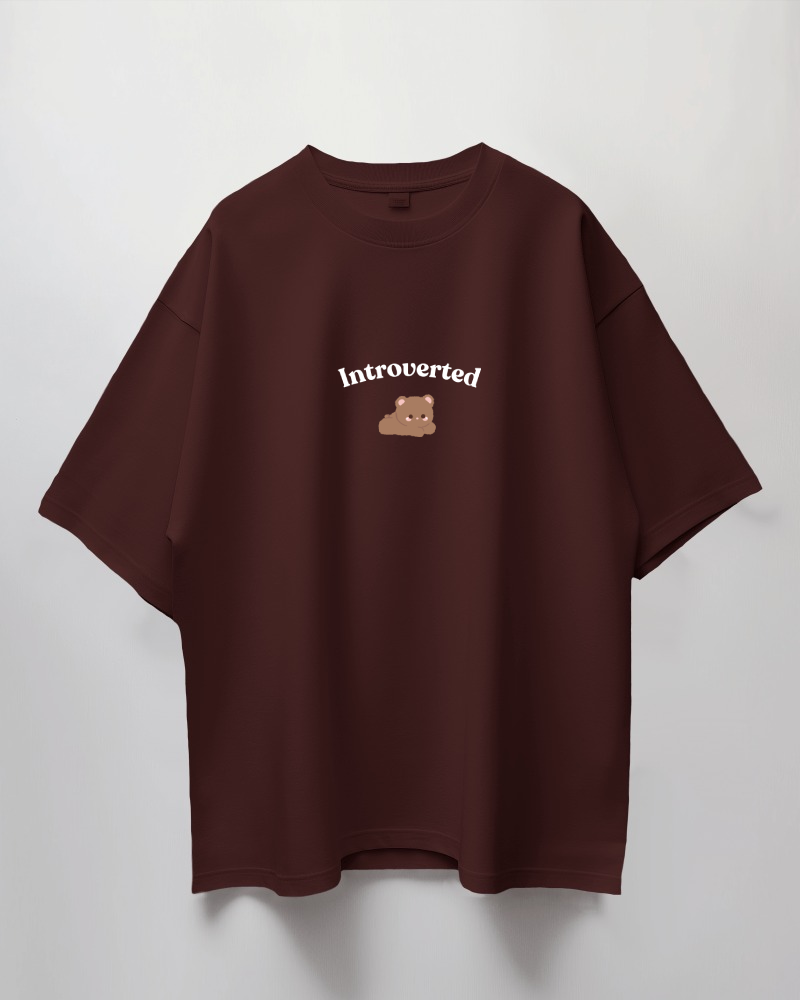 Introverted Thick Oversized T-shirt