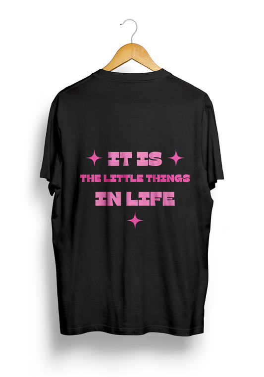 Little Things Front & Back Oversized T-shirt