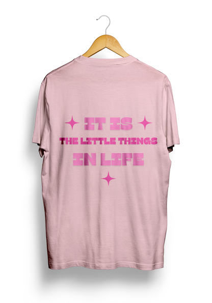 Little Things Front & Back Oversized T-shirt