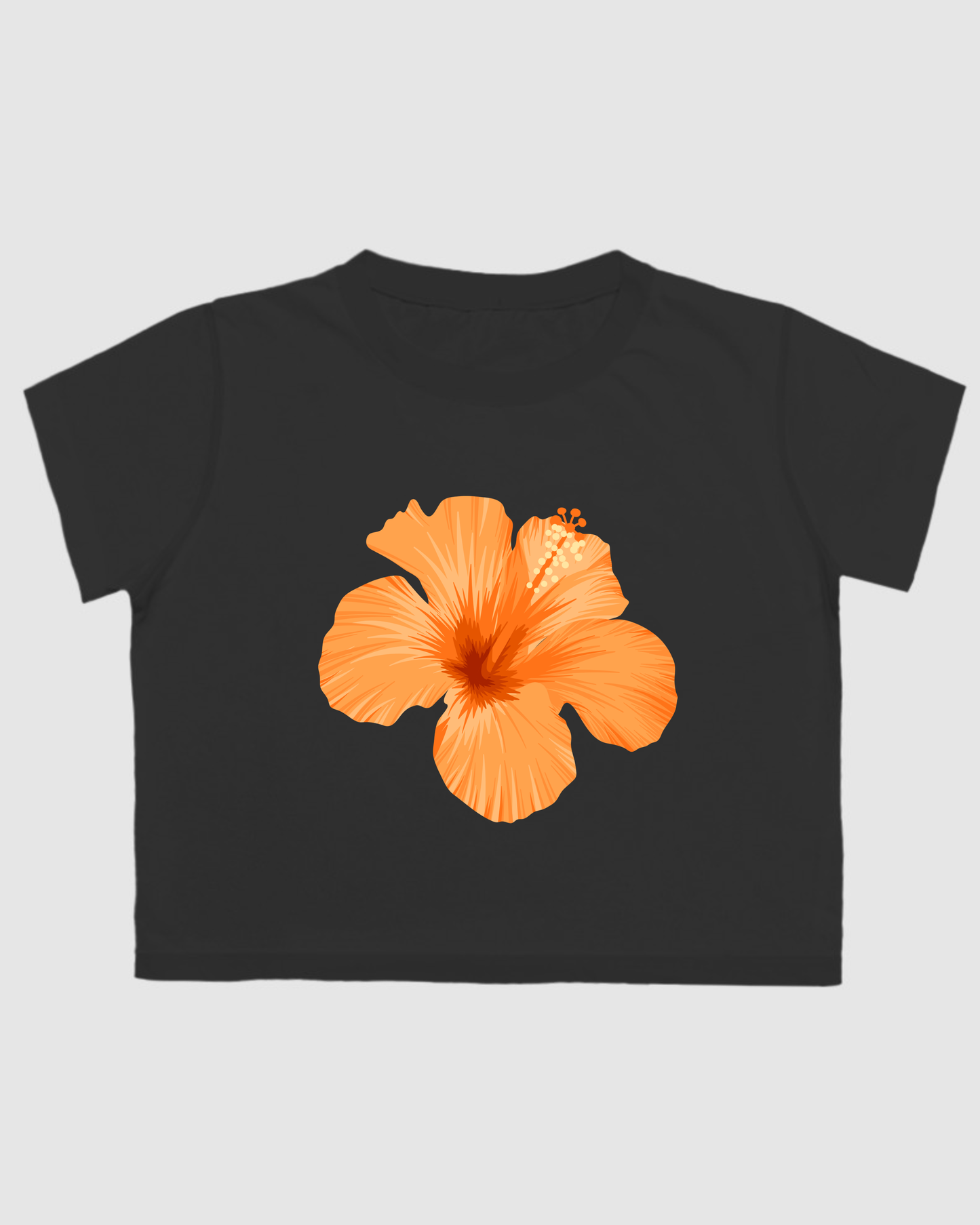 Hibiscus Crop Top