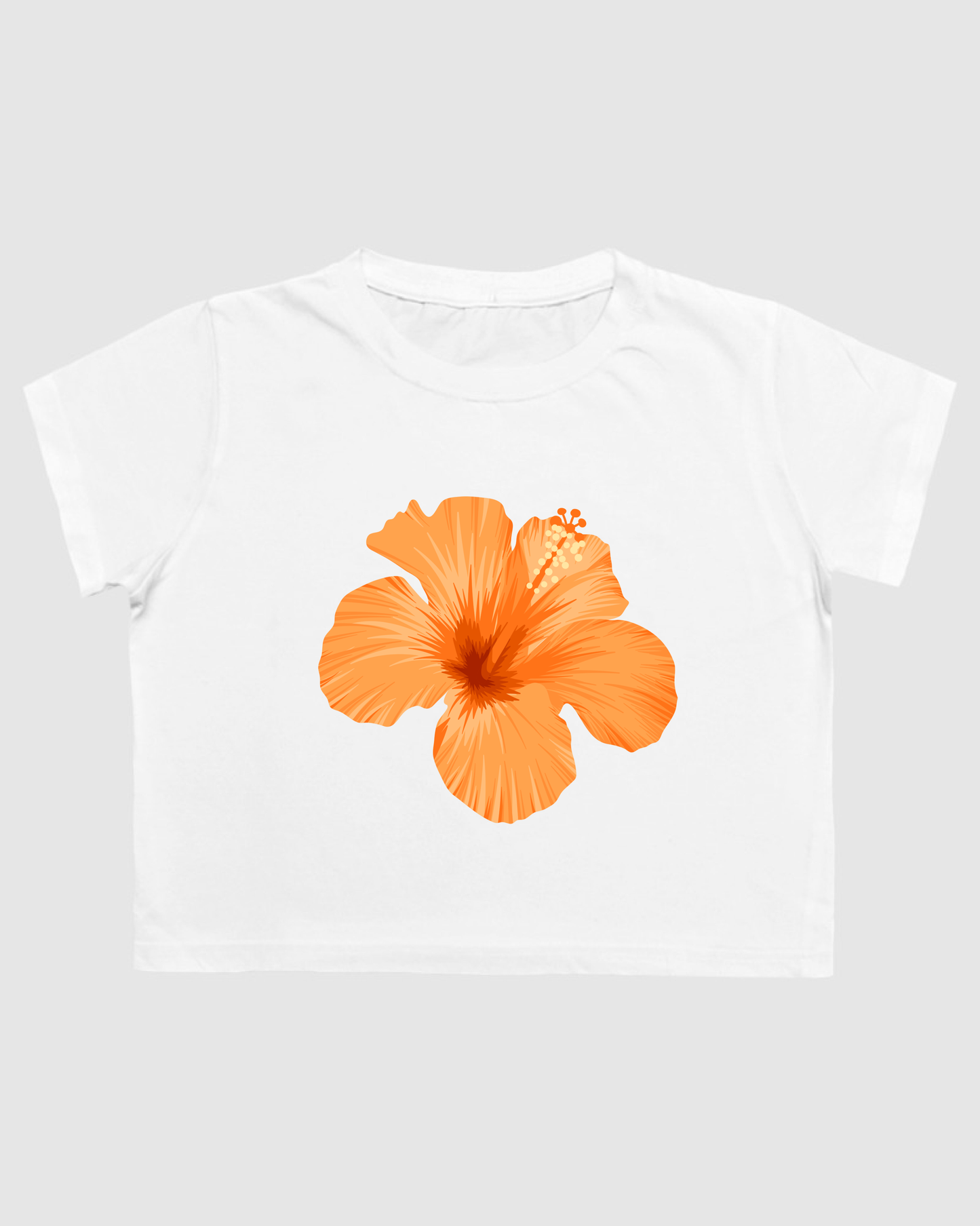 Hibiscus Crop Top