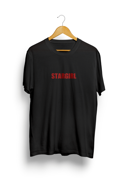 STARGIRL👠 Thick Oversized T-shirt (Front, Back, Sleeve print)