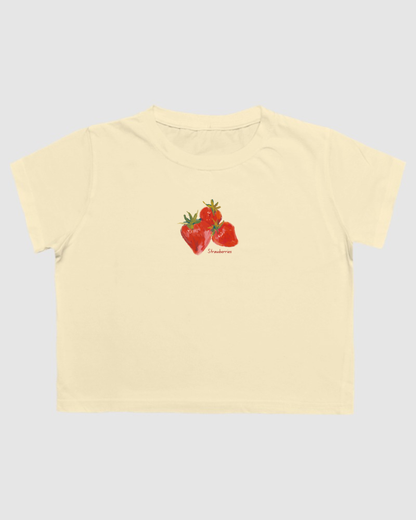 Strawberry Crop Top