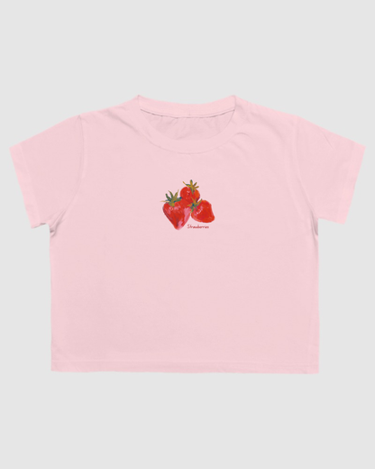 Strawberry Crop Top