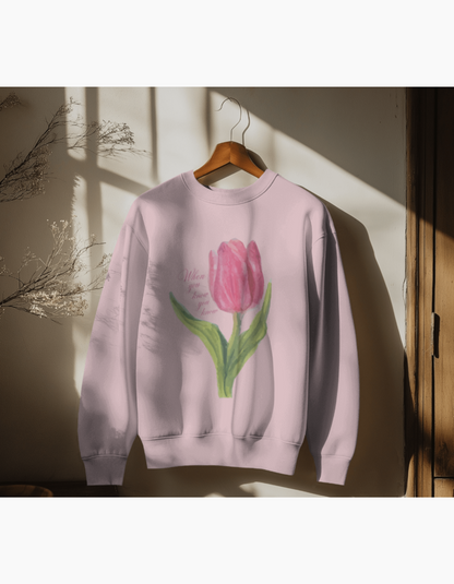 tulip pink pinterest sweatshirt