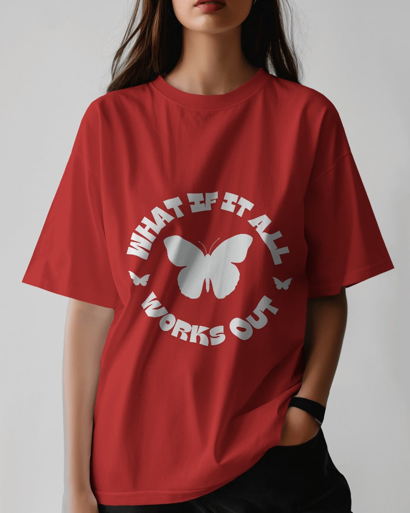 Works Out Thick Oversized T-shirt